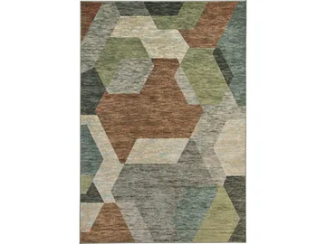 MALIZIA 89877/5250 - Rectangular viscose rug with geometric shapes by SITAP Carpet Couture Italia - view 2